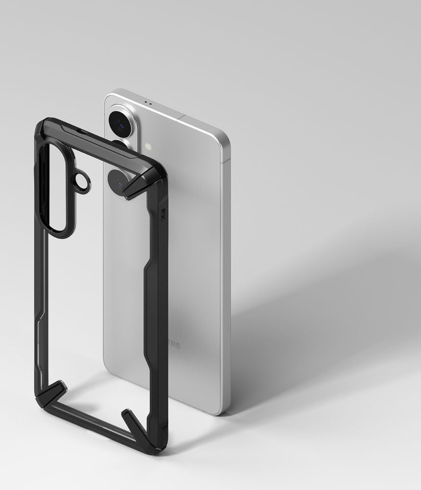 Ringke Samsung Galaxy S26 Plus - Σκληρή Θήκη με Πλαίσιο Σιλικόνης - Fusion X - Διάφανη / Black