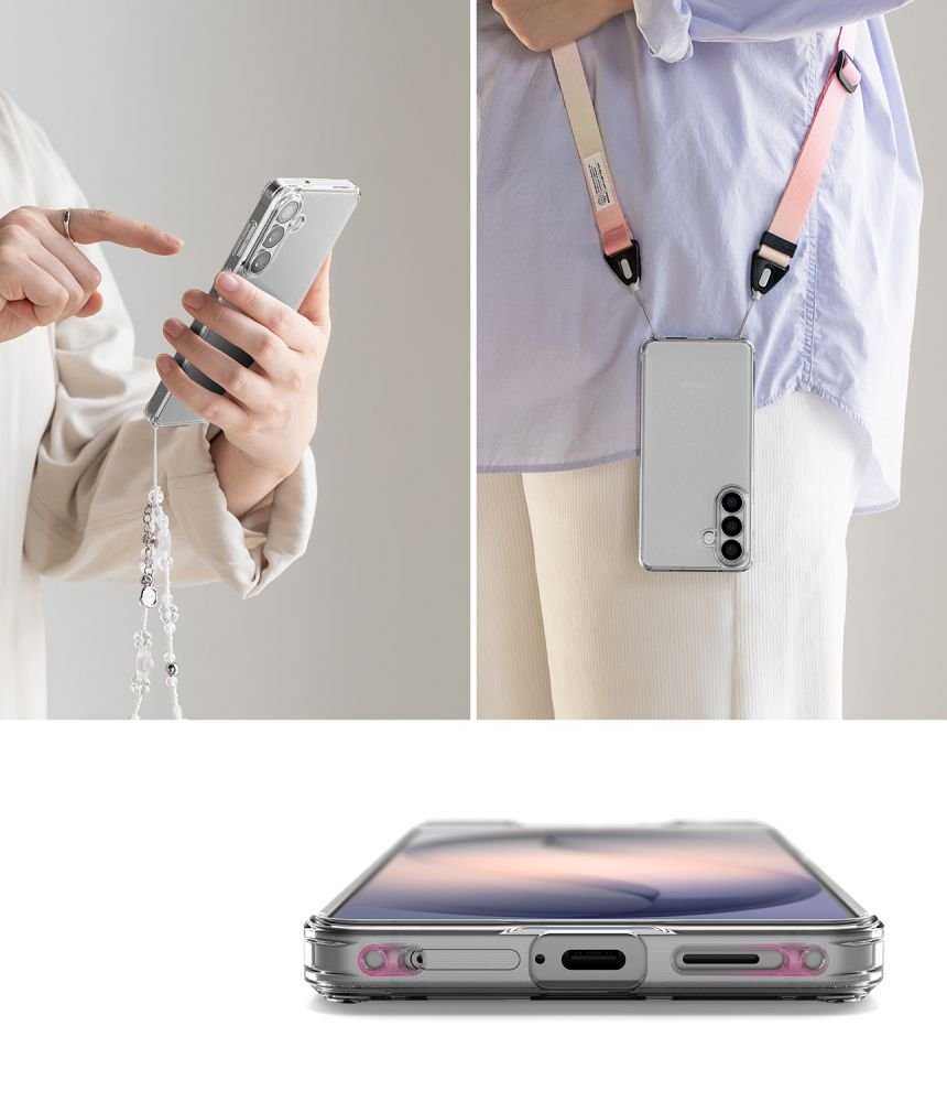 Ringke Samsung Galaxy S26 - Σκληρή Θήκη με Πλαίσιο Σιλικόνης - Fusion - Matte Clear