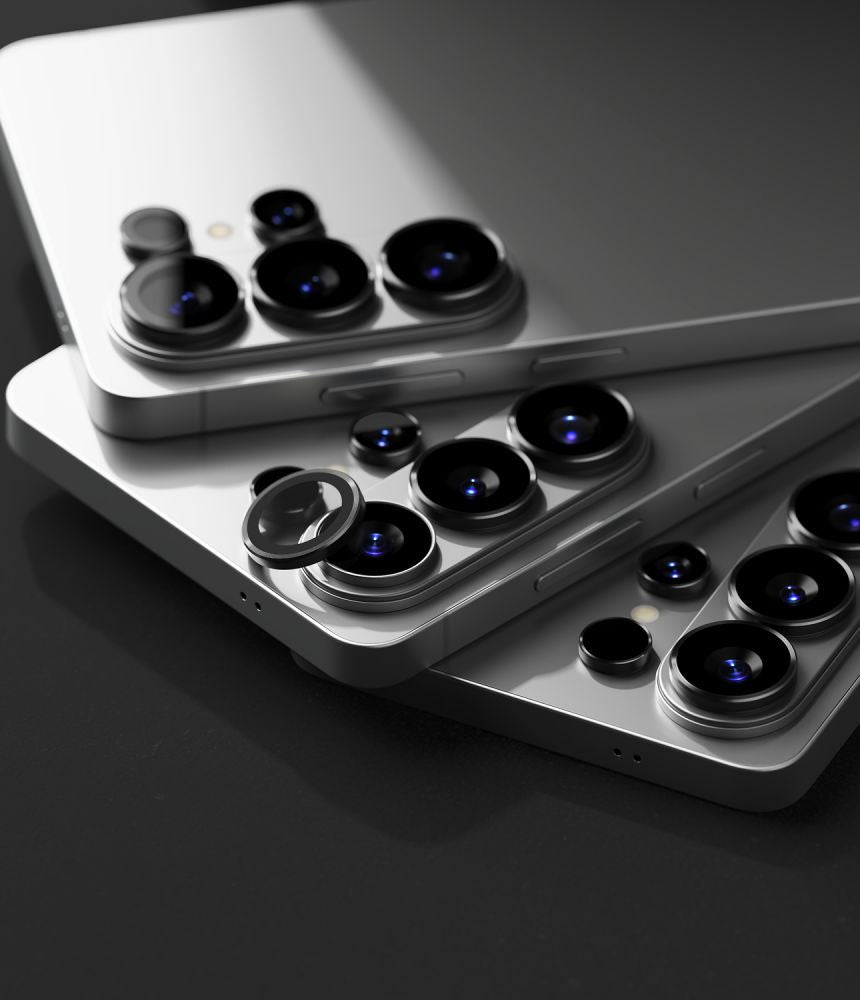 Ringke Samsung Galaxy S26 Ultra - Αντιχαρακτικό Γυαλί για την Κάμερα - Camera Frame - 2 Τεμάχια - Black