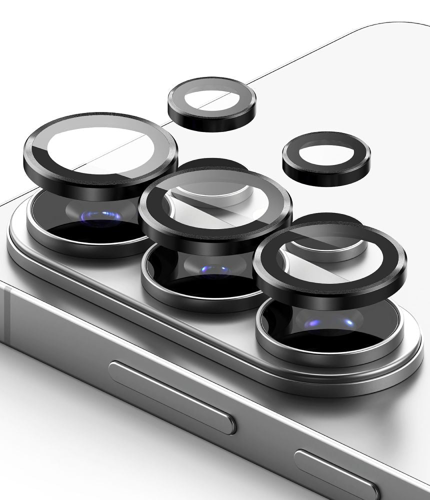 Ringke Samsung Galaxy S26 Ultra - Αντιχαρακτικό Γυαλί για την Κάμερα - Camera Frame - 2 Τεμάχια - Black