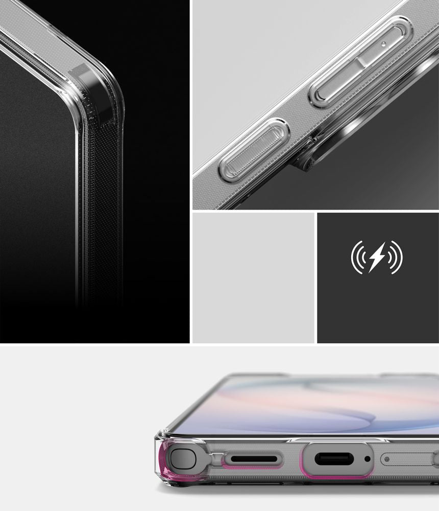Ringke Samsung Galaxy S26 Ultra - Σκληρή Θήκη με Πλαίσιο Σιλικόνης - Fusion - Clear