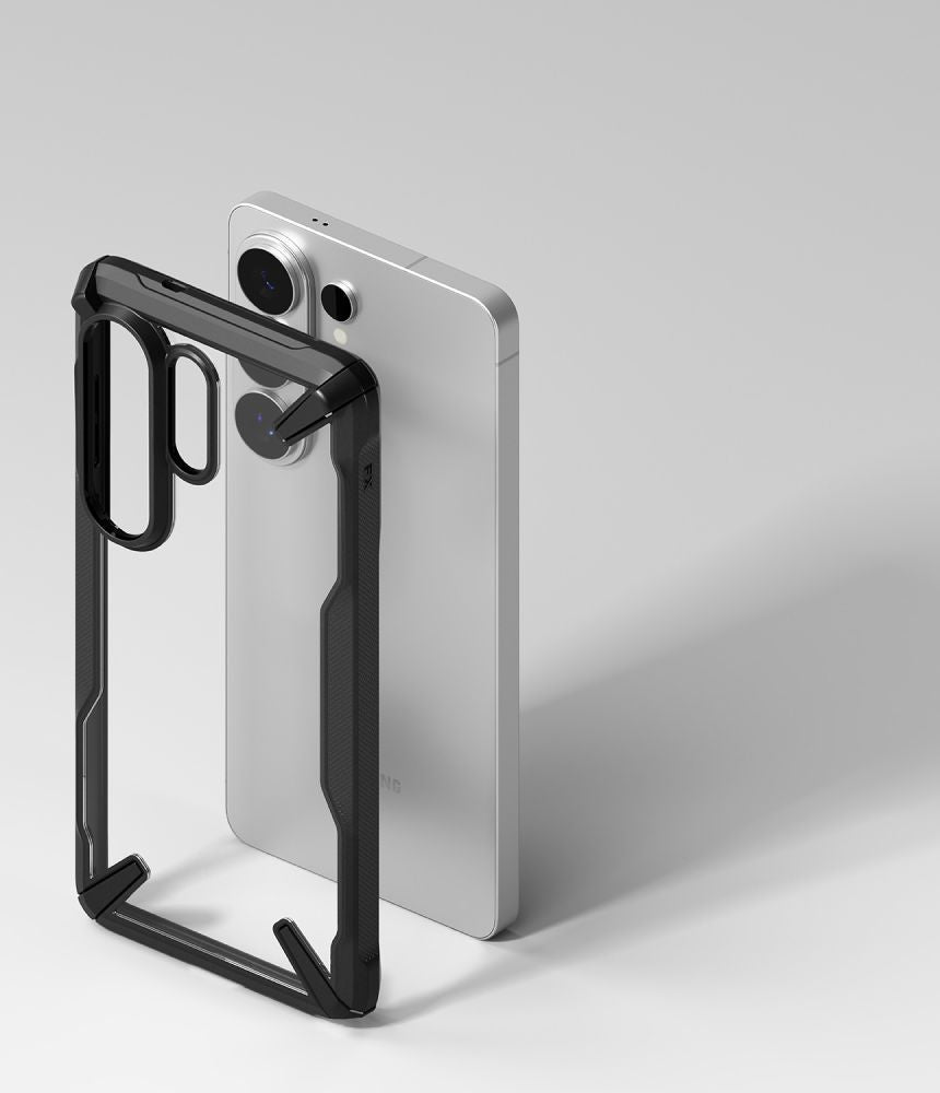 Ringke Samsung Galaxy S26 Ultra - Σκληρή Θήκη με Πλαίσιο Σιλικόνης - Fusion X - Διάφανη / Black