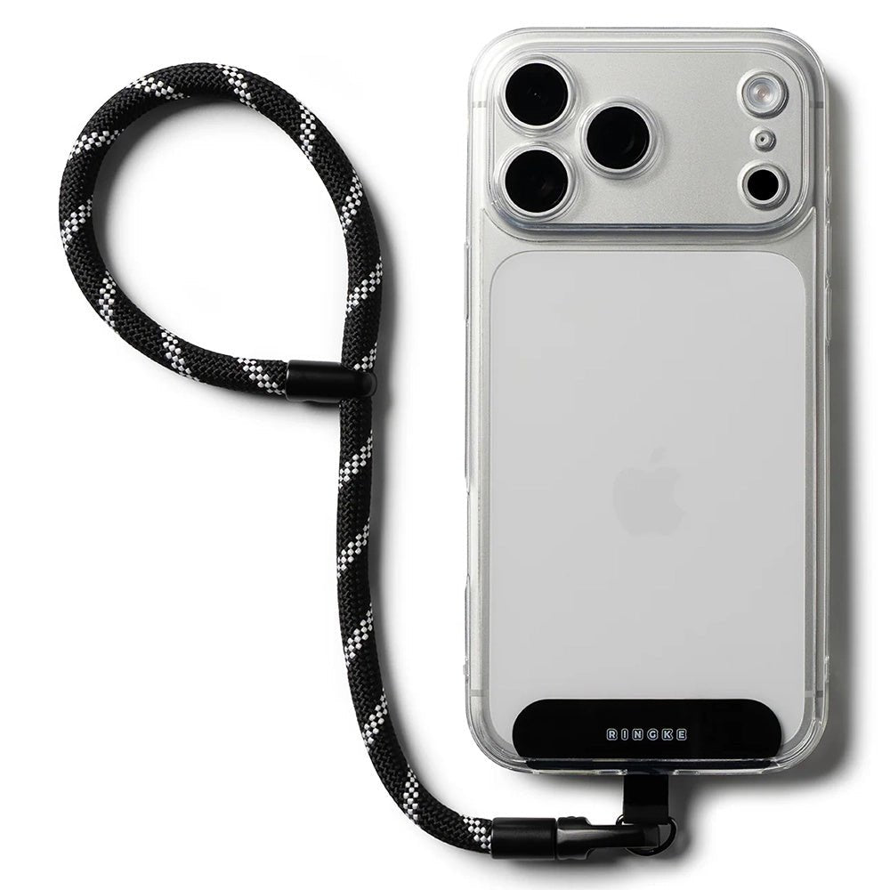Ringke Universal Λουράκι Κινητού για τον Καρπό - Lanyard Strap - Shade Black