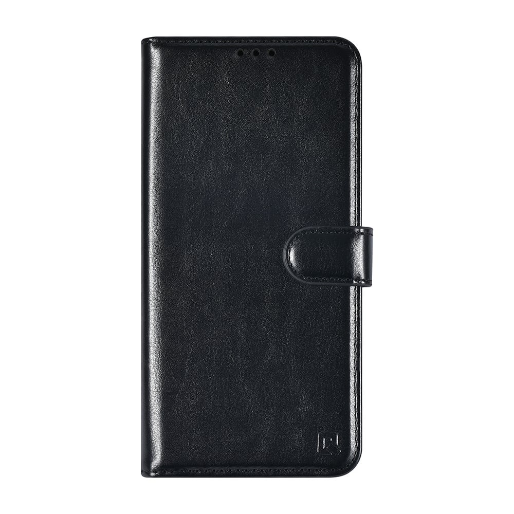 Tuniq iPhone 16 Plus - Θήκη Πορτοφόλι Stand από Δερματίνη - Black