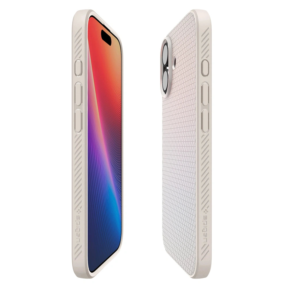 Spigen iPhone 17 - Liquid Air - Θήκη Σιλικόνης - Natural Titanium