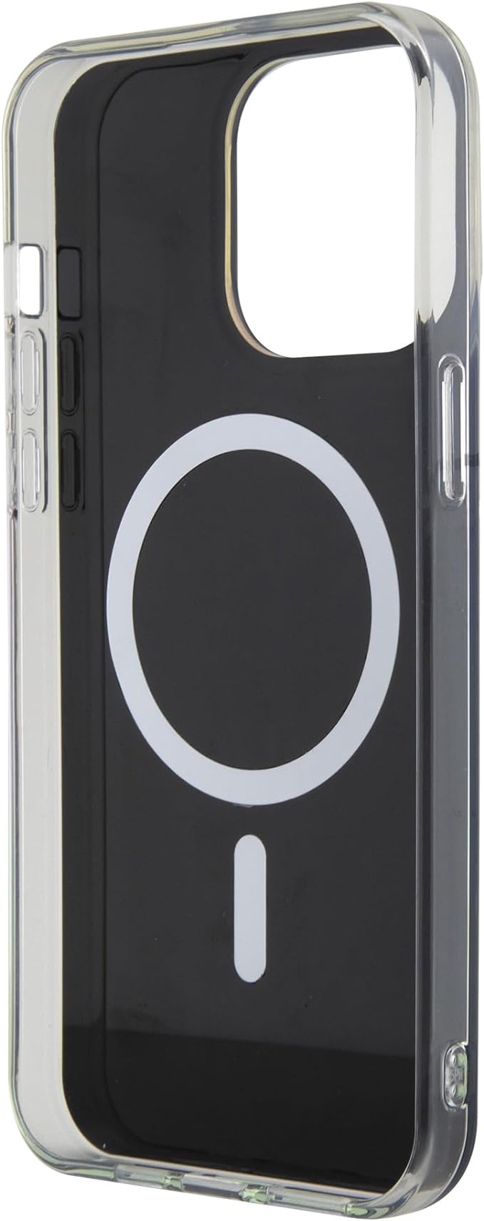 Guess iPhone 15 Pro IML Iridescent MagSafe Σκληρή Θήκη με Πλαίσιο Σιλικόνης και MagSafe - Rainbow - GUHMP15LHITSK