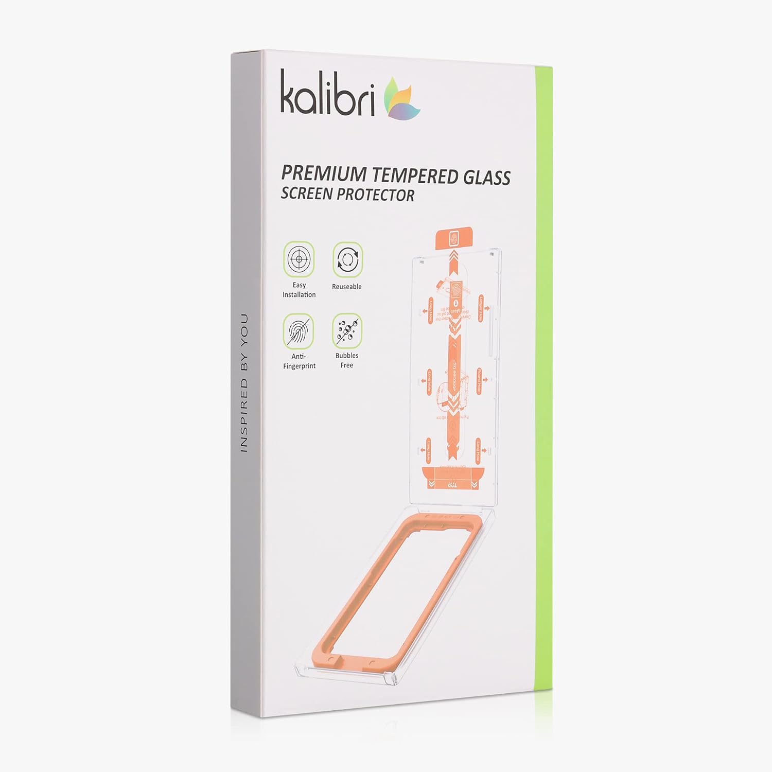 Kalibri iPhone 15 Pro - Full Screen Αντιχαρακτικό Γυαλί Οθόνης - 2 Τεμάχια - Διάφανα - 61969.1