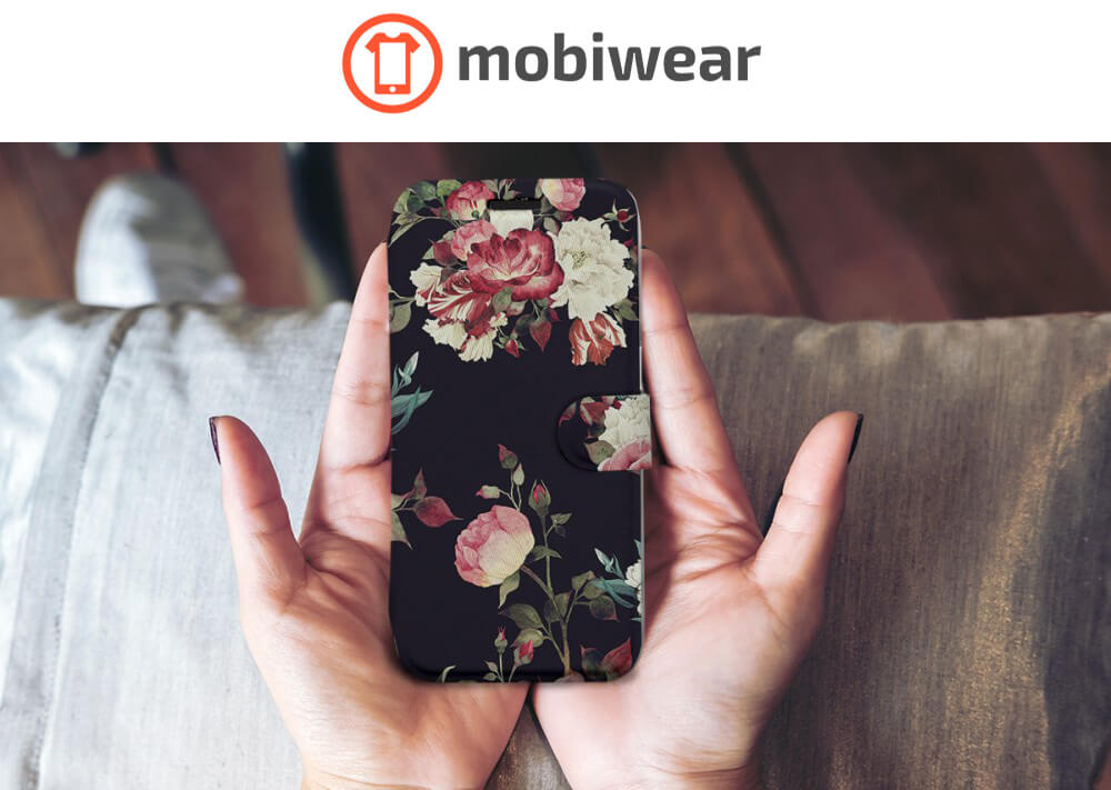 Mobiwear iPhone 13 Pro Θήκη Βιβλίο Slim Flip - Design Bouquet of Roses - VD11P