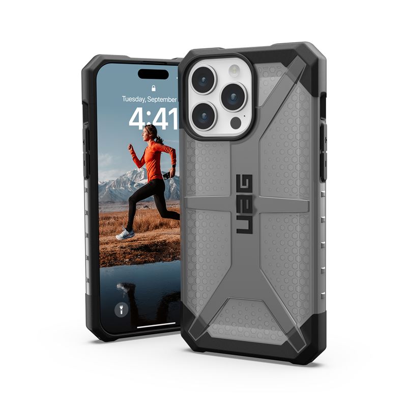 UAG iPhone 15 Pro Max Plasma Series Σκληρή Θήκη - Ash
