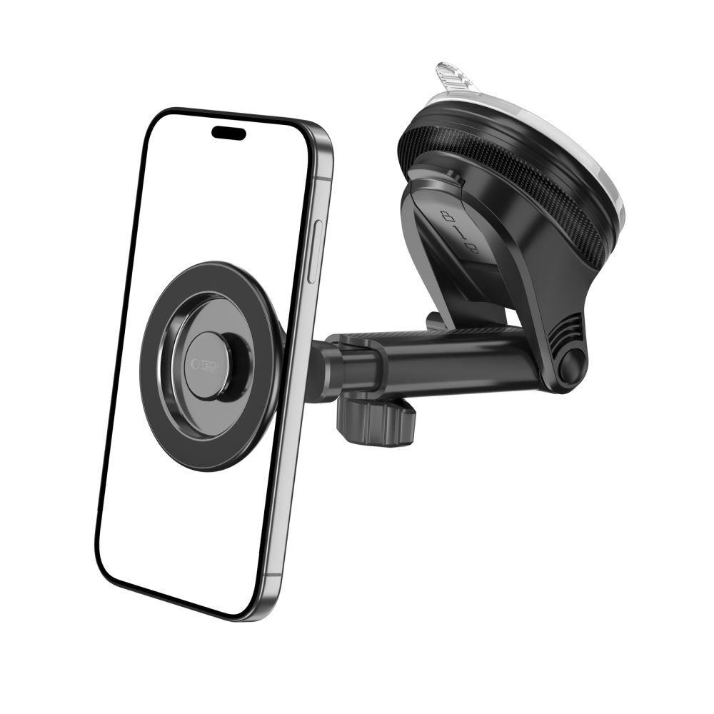 Tech-Protect N58 Μαγνητική MagSafe Βάση Αυτοκινήτου για το Ταμπλό και τον Αεραγωγό - Black