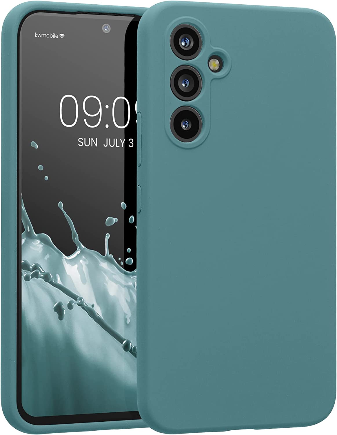 KW Samsung Galaxy A54 5G Θήκη Σιλικόνης Rubberized TPU - Antique Stone - 60795.206