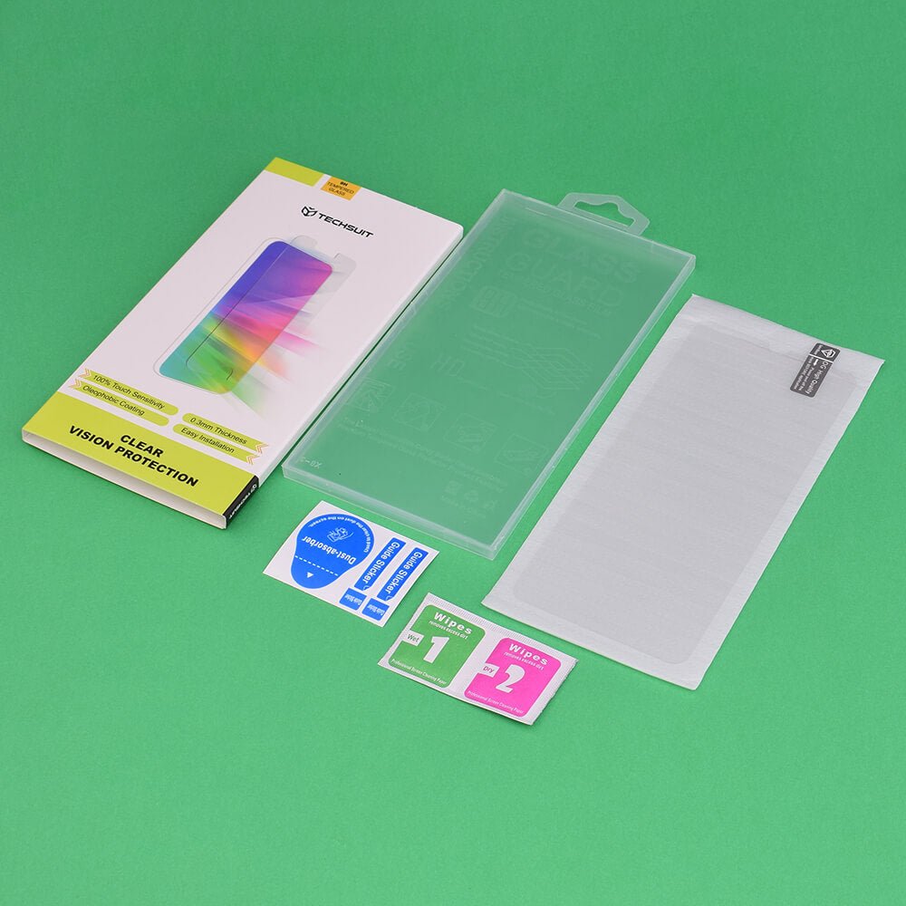 Techsuit Samsung Galaxy A26 5G - Clear Vision - Προστασία Οθόνης με Αντιχαρακτικό Γυαλί - Case Friendly - Διάφανο