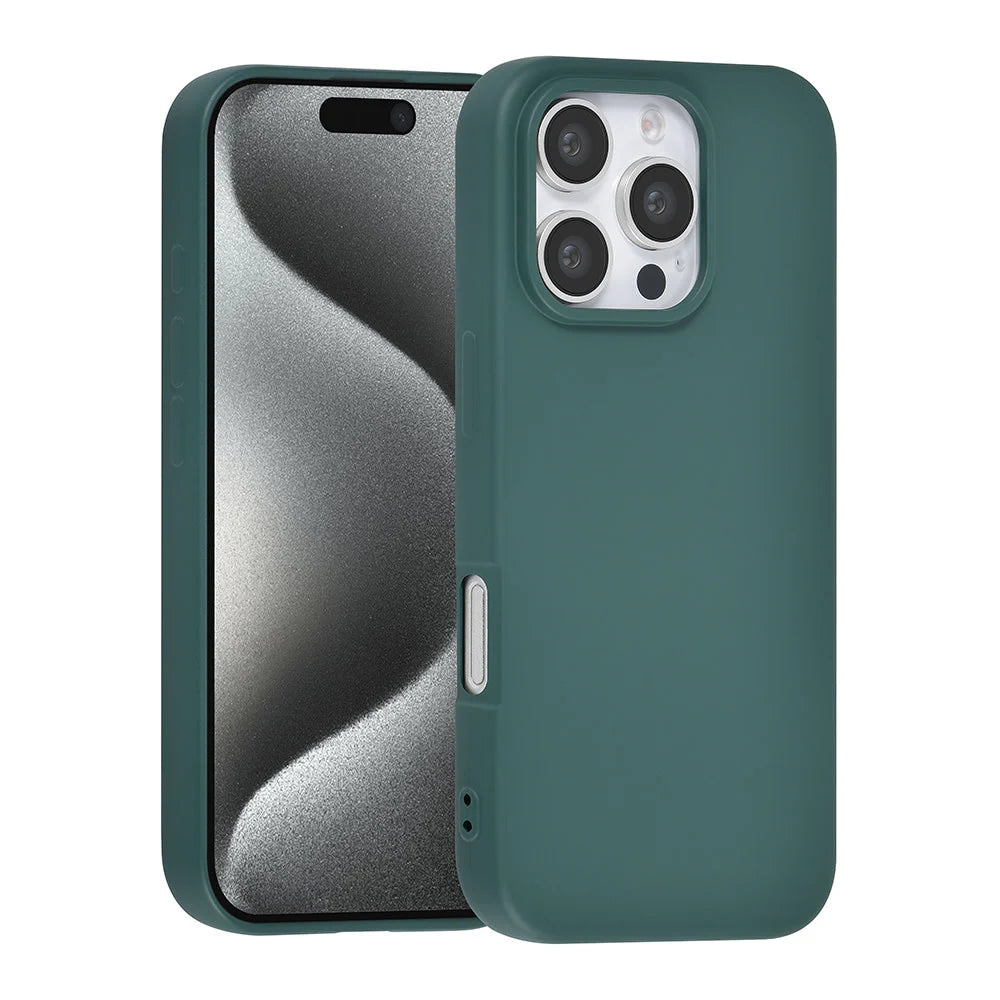 Tuniq iPhone 16 Pro Θήκη Σιλικόνης - Green