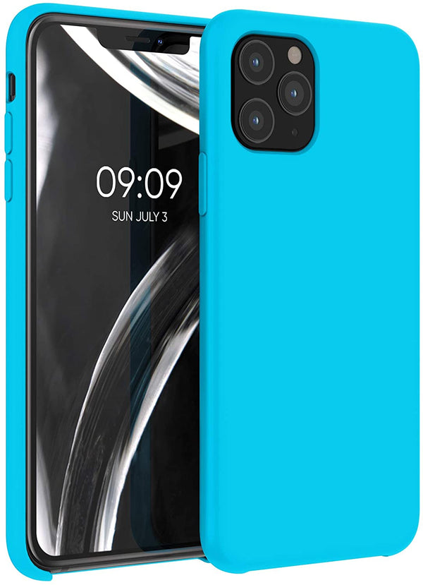 KW iPhone 11 Pro Θήκη Σιλικόνης Rubber TPU - Ice Blue - 49726.205