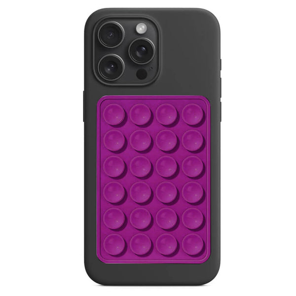 Techsuit Phone Holder Αξεσουάρ Στερέωσης Κινητού με Ενσωματωμένες Βεντούζες - Purple