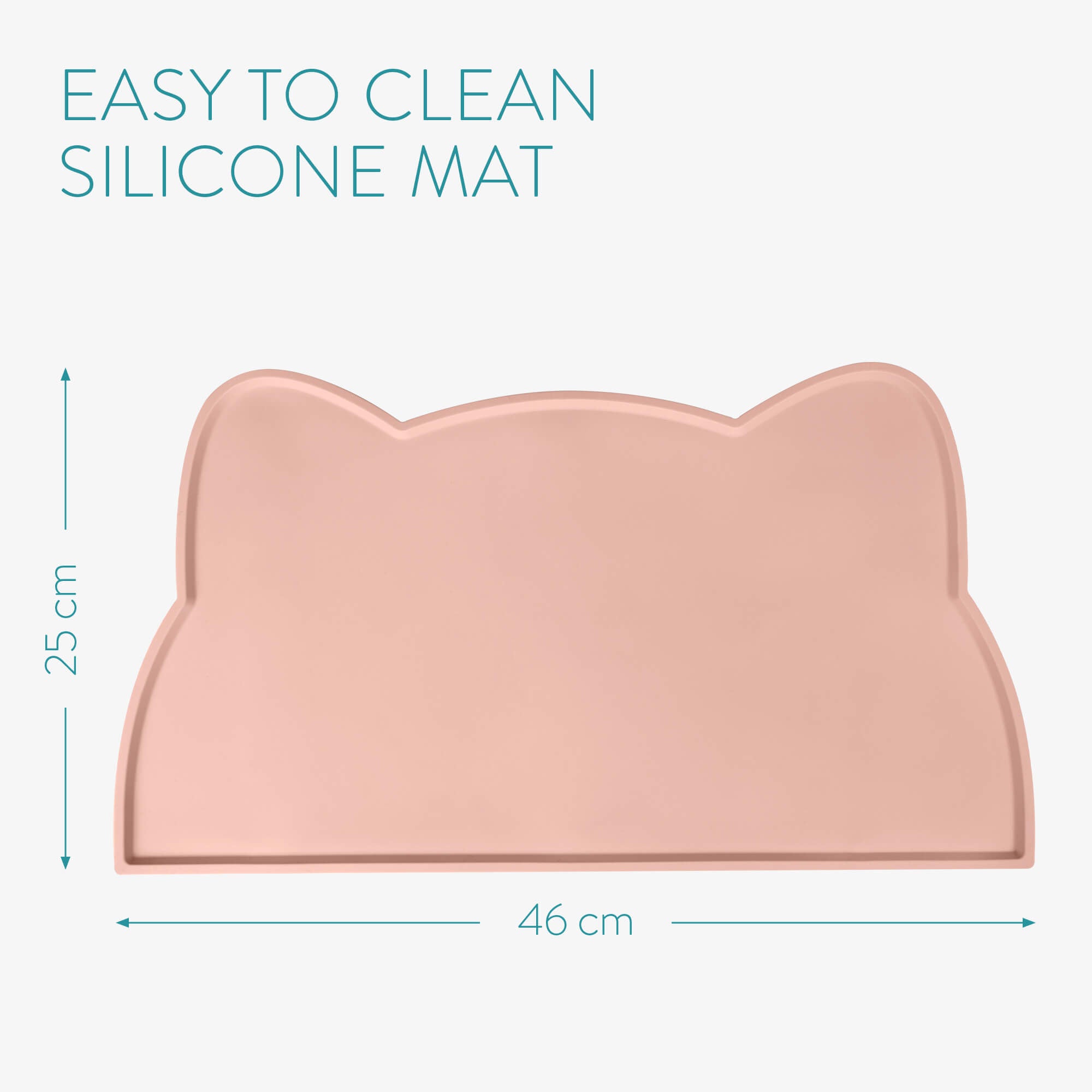 Navaris Σετ με 2 Μπολ Φαγητού και Νερού με Βάση Σιλικόνης για Κατοικίδια - 250 ml - Light Pink - 53300.60