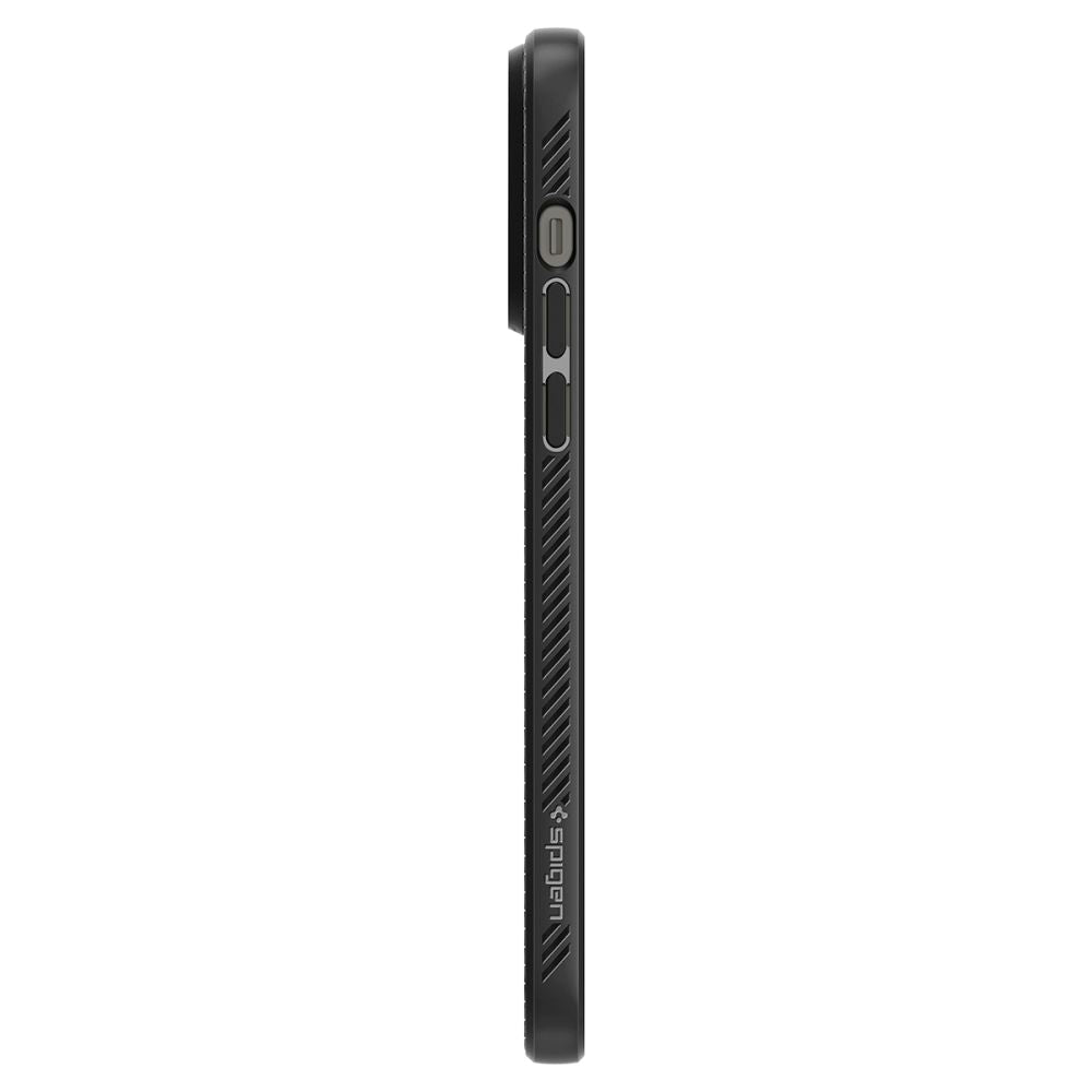 Spigen iPhone 14 Pro Max Liquid Air Θήκη Σιλικόνης - Matte Black