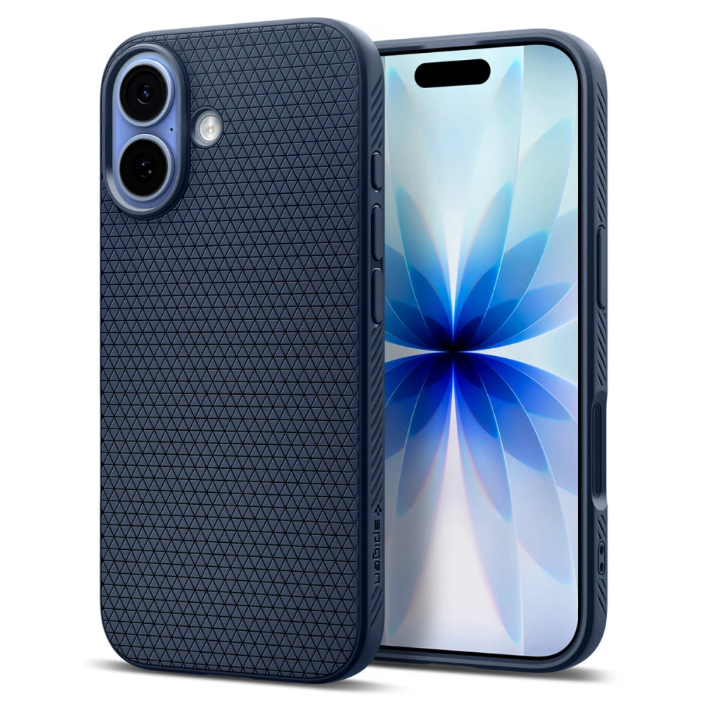 Spigen iPhone 17 - Liquid Air - Θήκη Σιλικόνης - Navy Blue