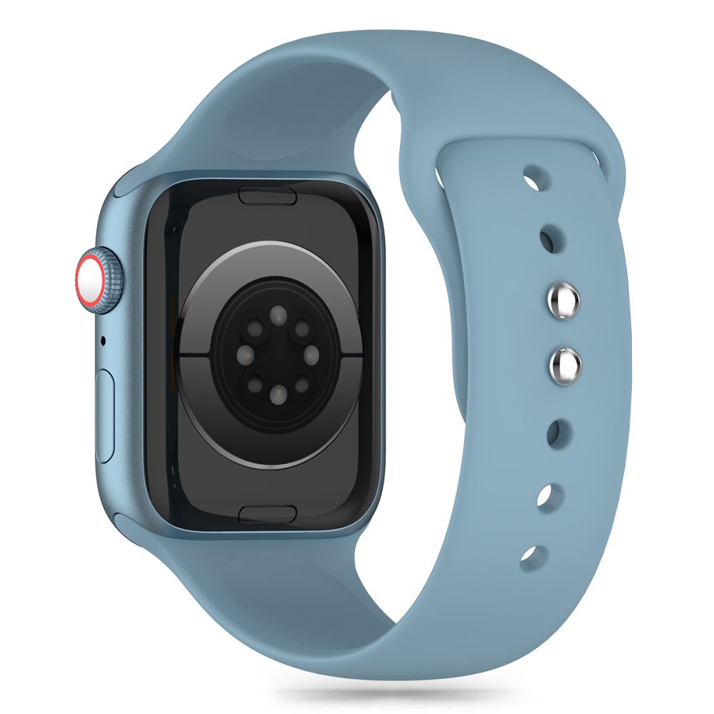 Tech-Protect Λουράκι Apple Watch 4/5/6/7/8/9/10/11 - SE (1/2/3) - ULTRA (1/2/3) - 44/45/46/49mm Silicone Σιλικόνης - Winter Blue