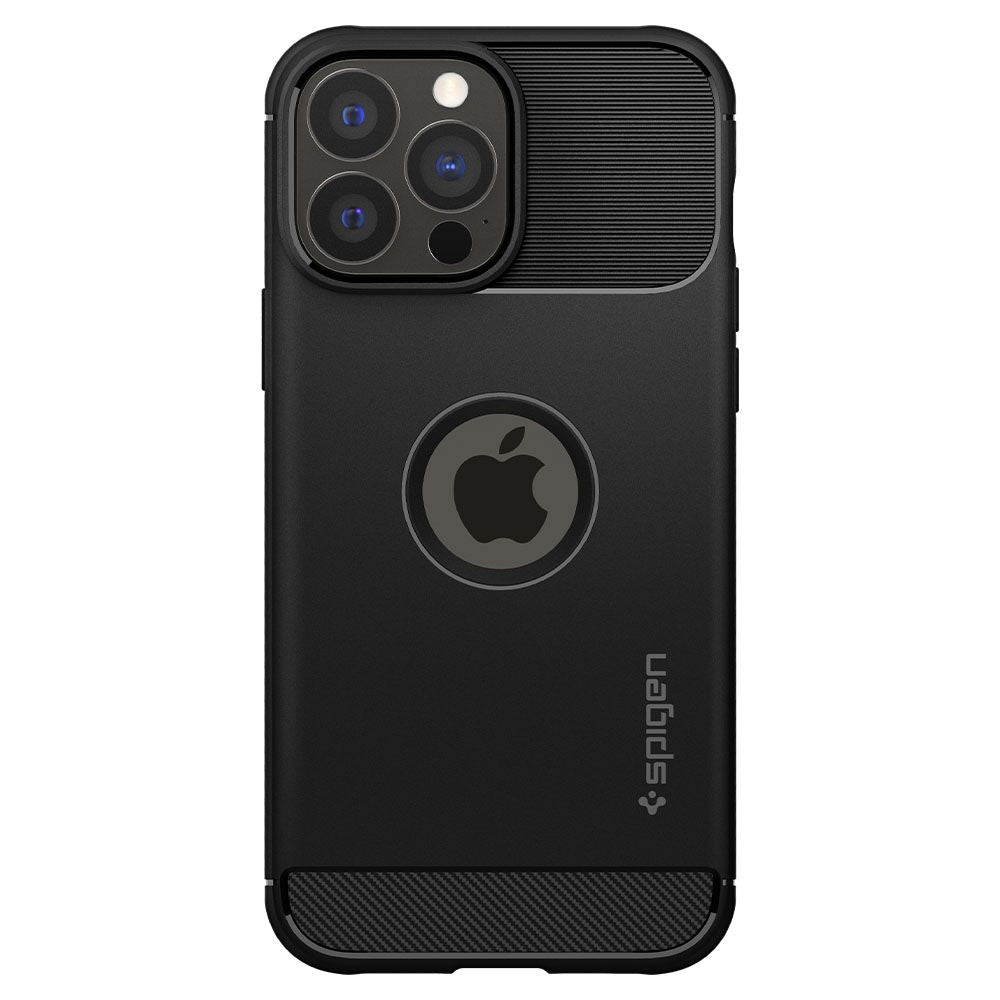 Spigen iPhone 13 Pro Θήκη TPU Rugged Armor - Black