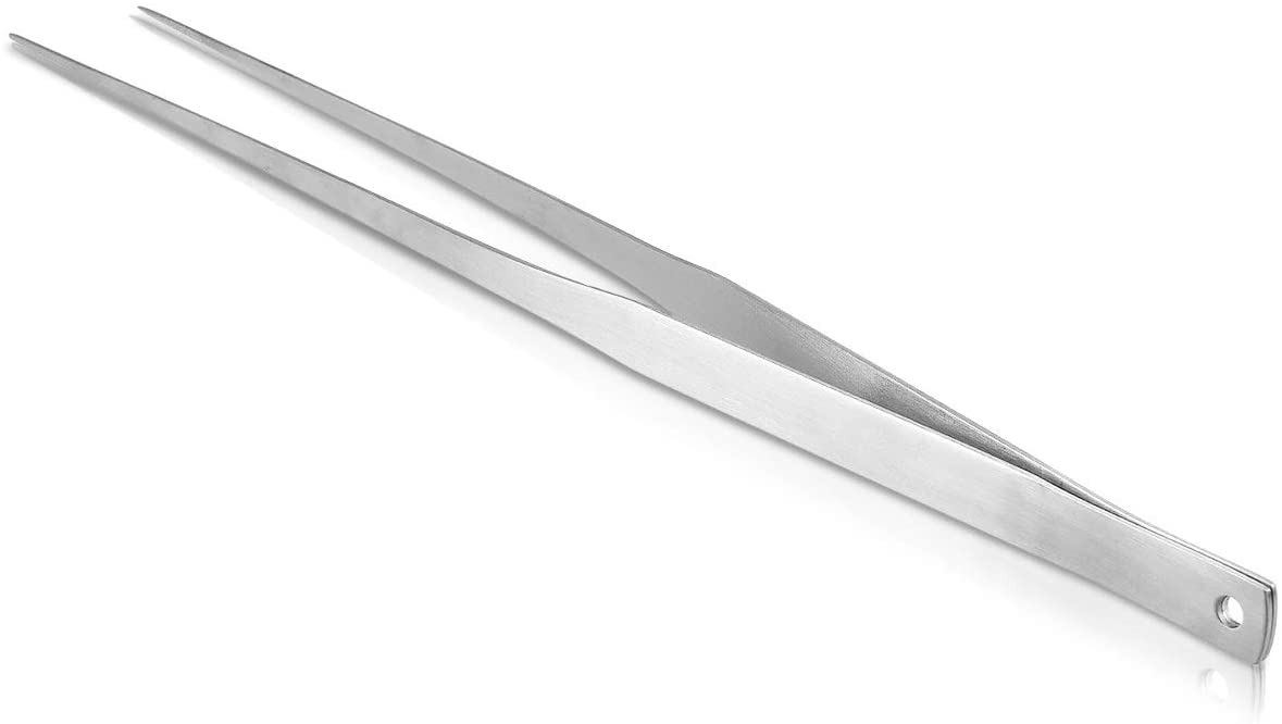 Navaris Λαβίδα από Ανοξείδωτο Ατσάλι για BBQ - 40cm - Silver - 48537.01