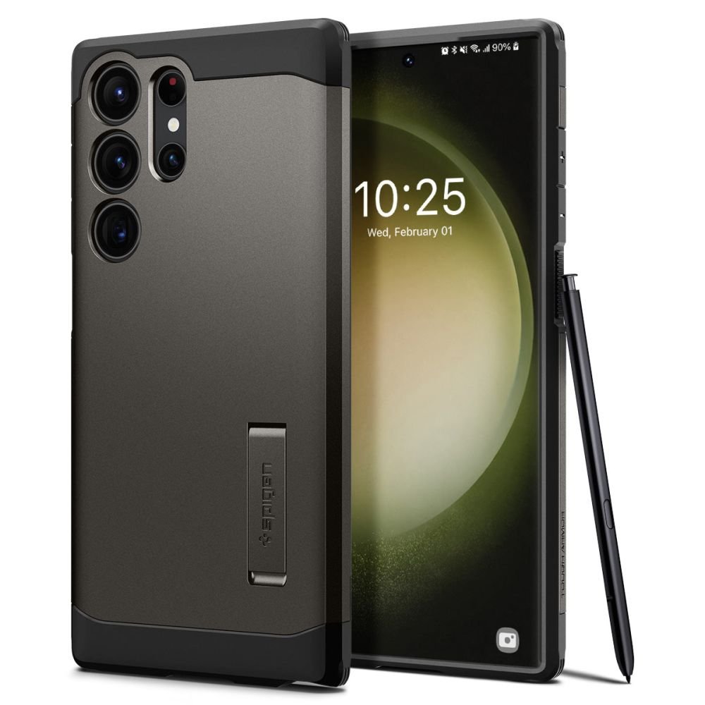 Spigen Samsung Galaxy S23 Ultra Tough Armor Σκληρή Θήκη - Gunmetal