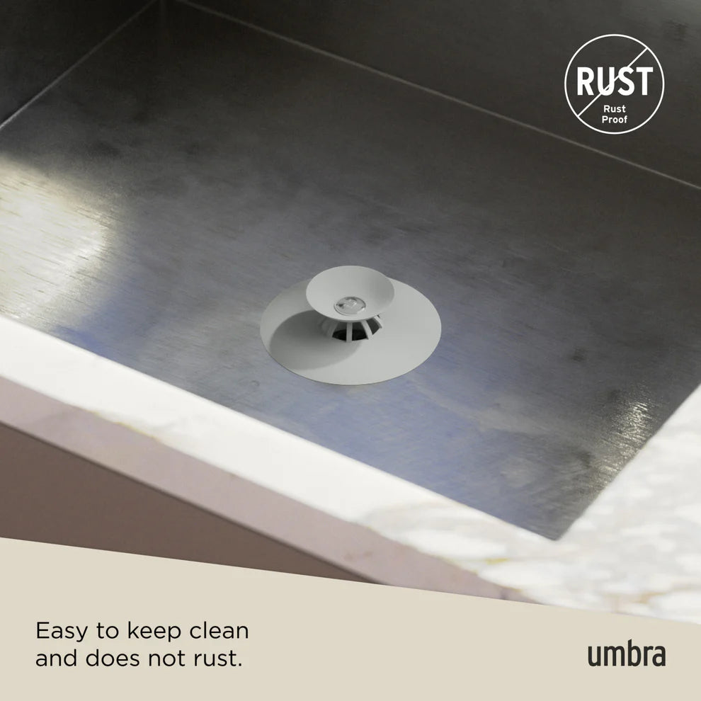 Umbra Flex Τάπα / Φίλτρο Νεροχύτη Σιλικόνης - Grey