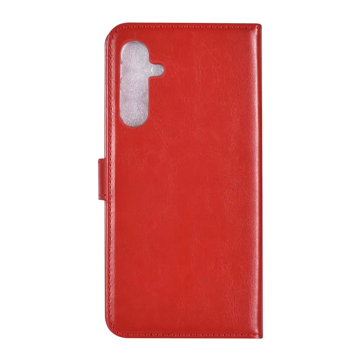 Tuniq Samsung Galaxy A25 5G - Θήκη Πορτοφόλι Stand από Δερματίνη - Κόκκινη