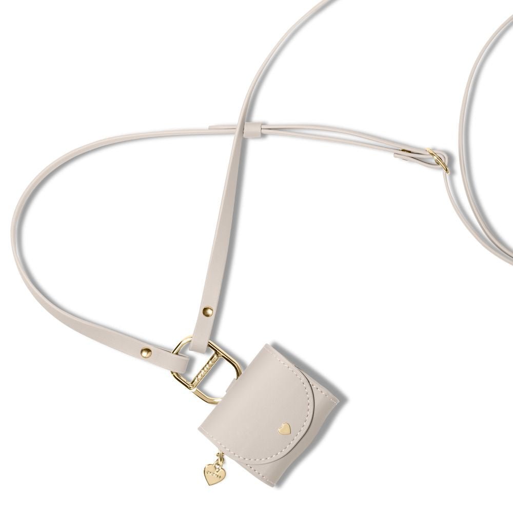 Spigen AirPods 4 Θήκη από Συνθετικό Δέρμα - Cyrill Mini Bag - Dark Beige