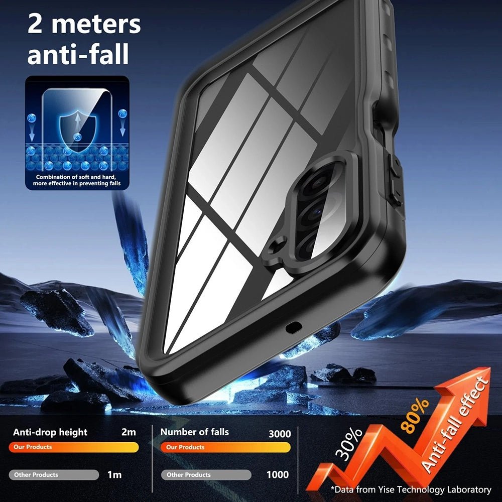 ShellBox Samsung Galaxy A17 4G / 5G - Αδιάβροχη Θήκη IP68 - Black