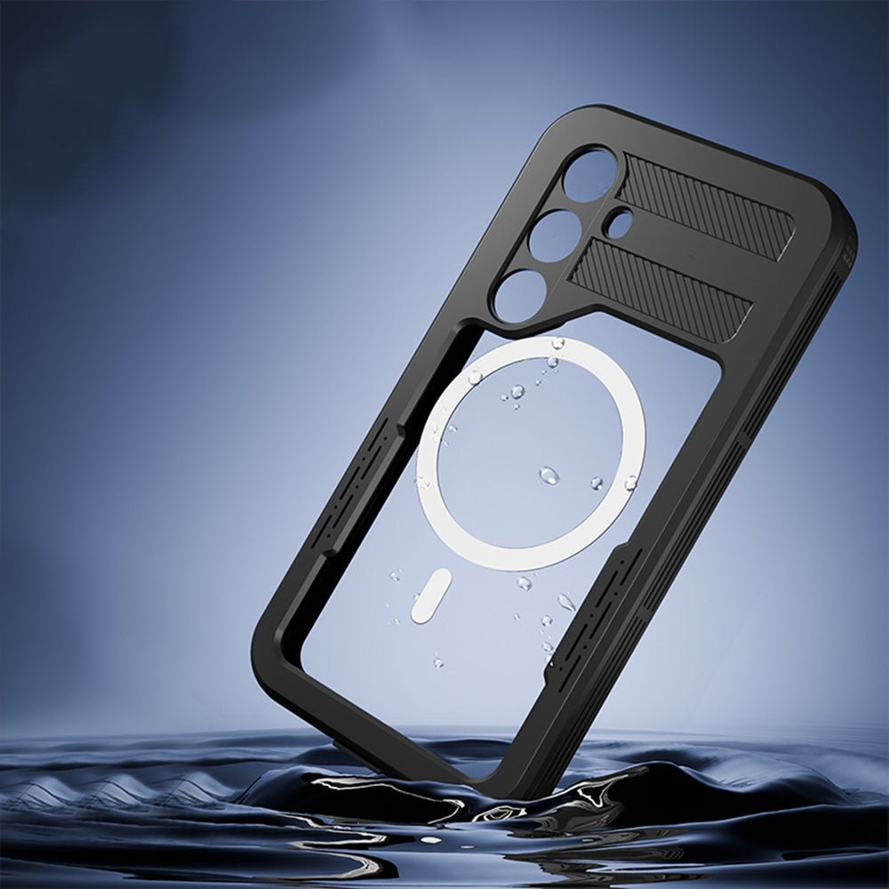 ShellBox Samsung Galaxy S24 - Αδιάβροχη Θήκη IP68 - Black