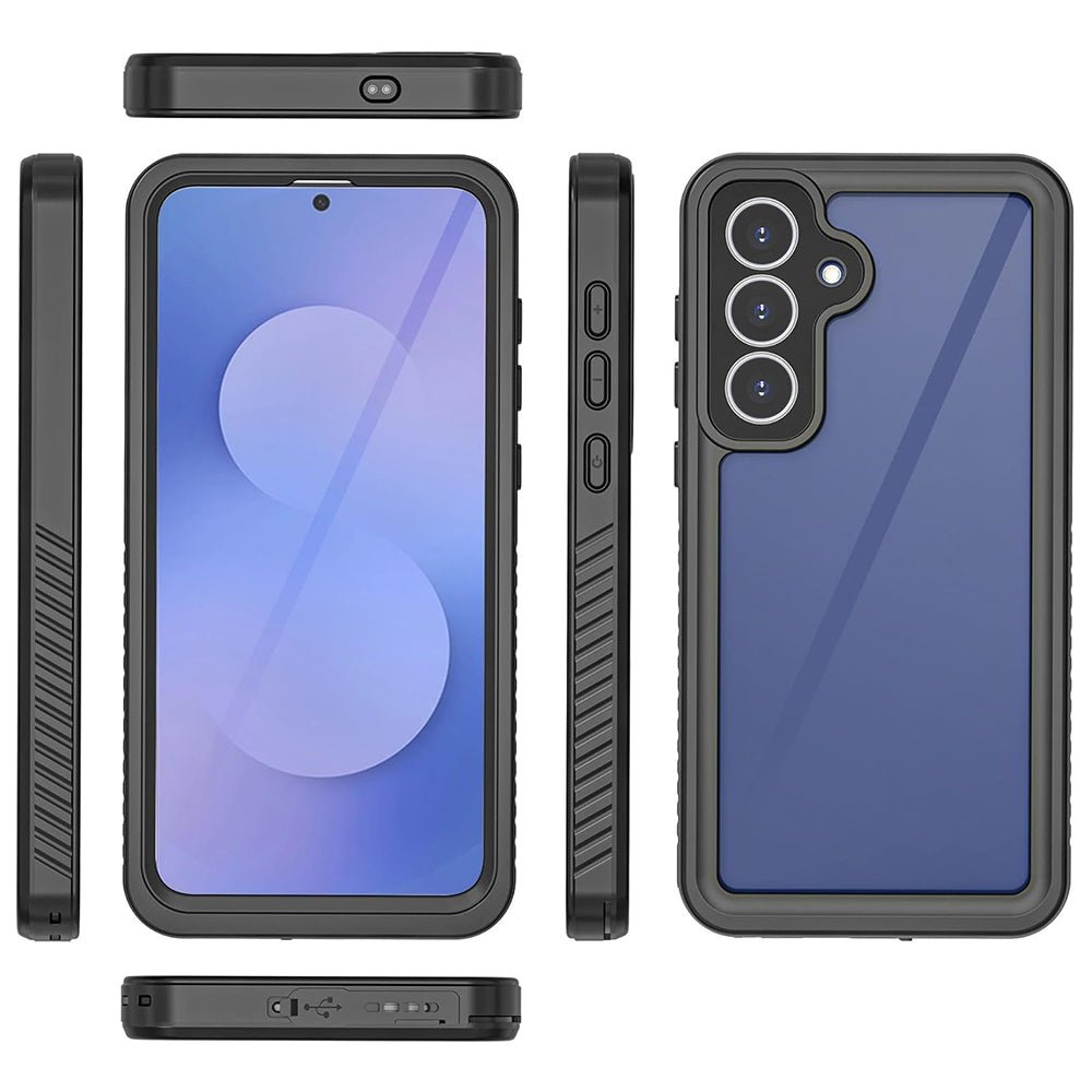 ShellBox Samsung Galaxy S25 FE - Αδιάβροχη Θήκη IP68 - Black