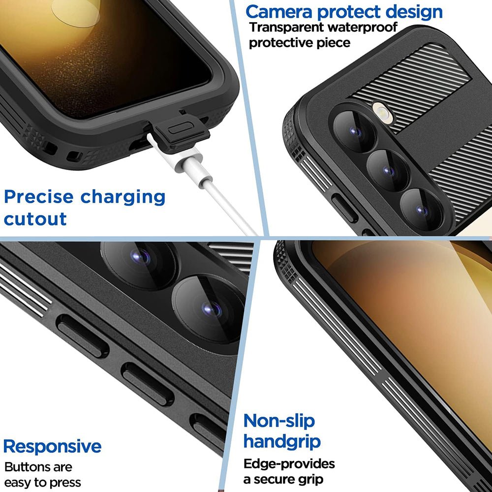 ShellBox Samsung Galaxy S26 Plus - Αδιάβροχη Θήκη IP68 - Black