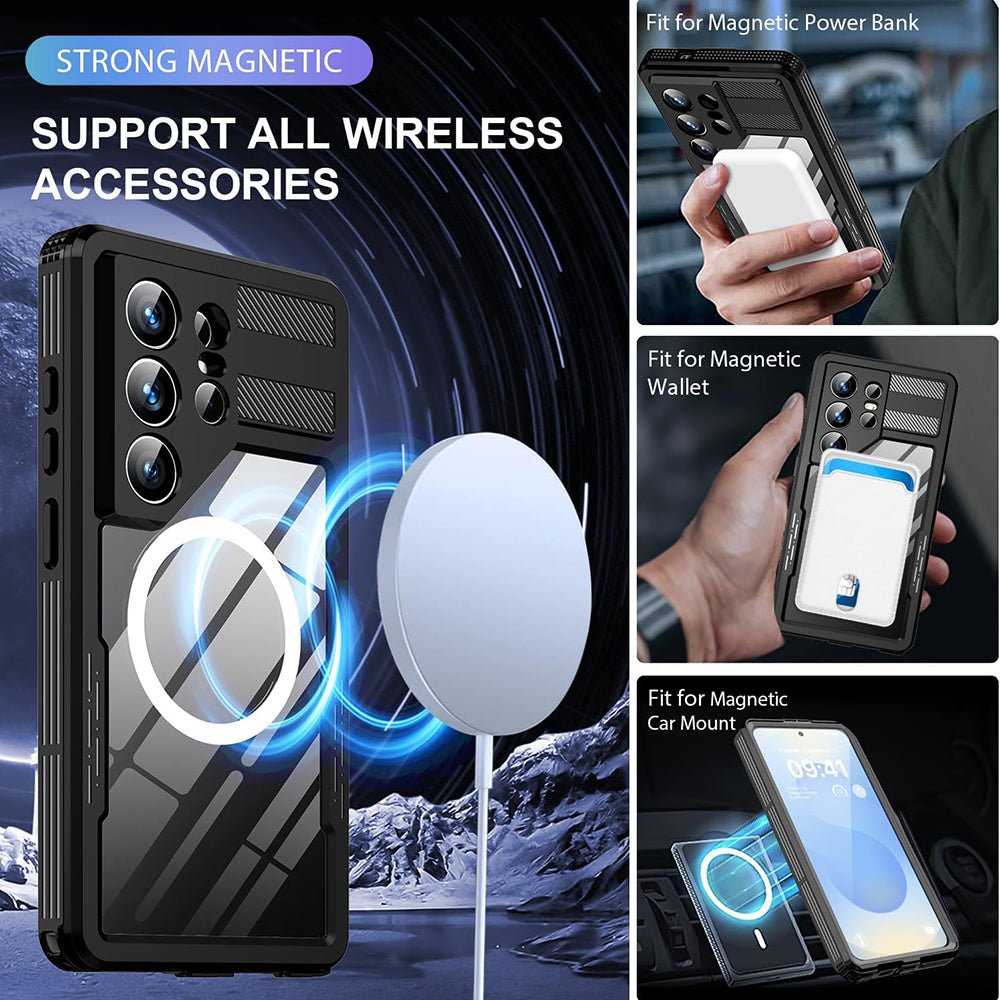 ShellBox Samsung Galaxy S26 Ultra - Αδιάβροχη Θήκη IP68 - Black