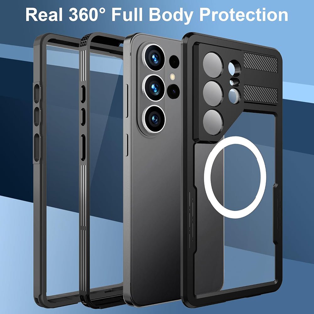 ShellBox Samsung Galaxy S26 Ultra - Αδιάβροχη Θήκη IP68 - Black