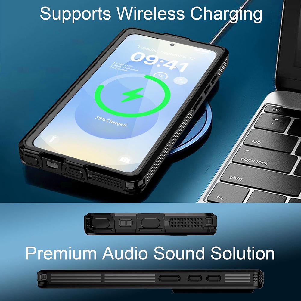 ShellBox Samsung Galaxy S26 Ultra - Αδιάβροχη Θήκη IP68 - Black