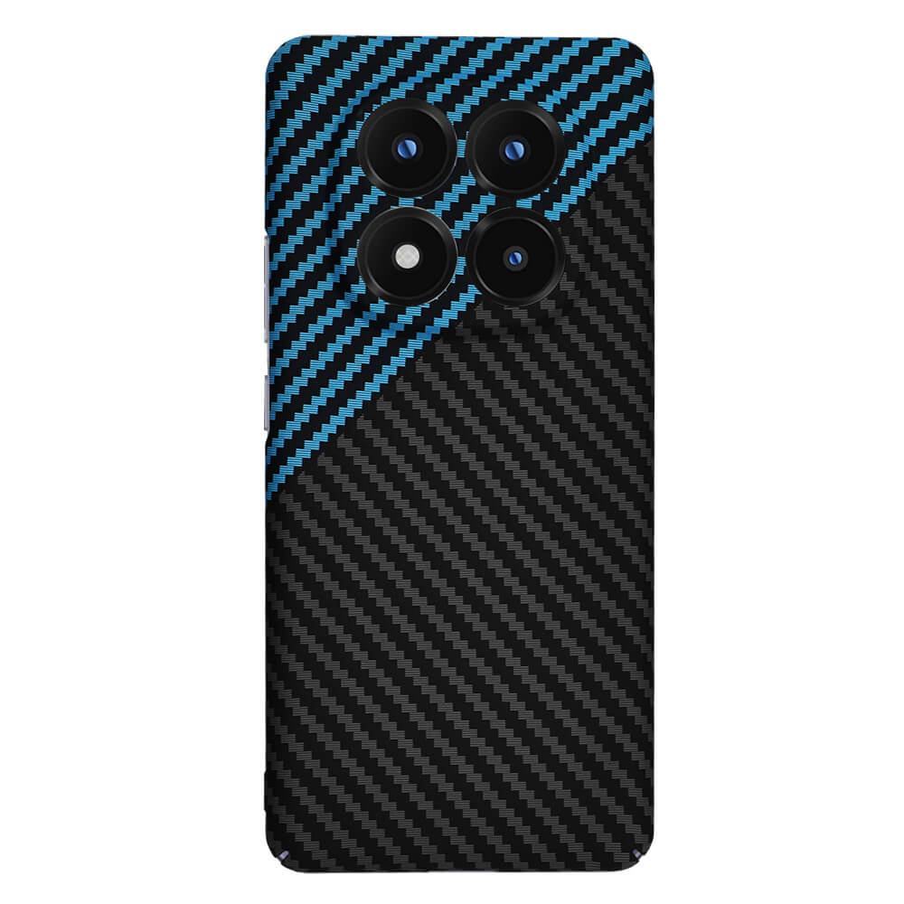 Techsuit Xiaomi Redmi Note 14 Pro+ 5G Σκληρή Θήκη Carbonite FiberShell - Blue Pulse