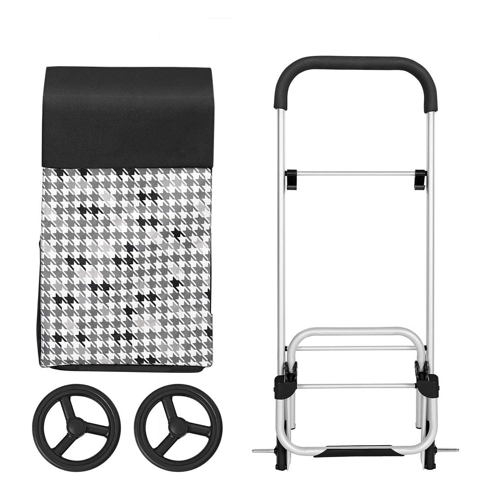 Songmics Καρότσι Αγορών - 40L - Black - KST06BF