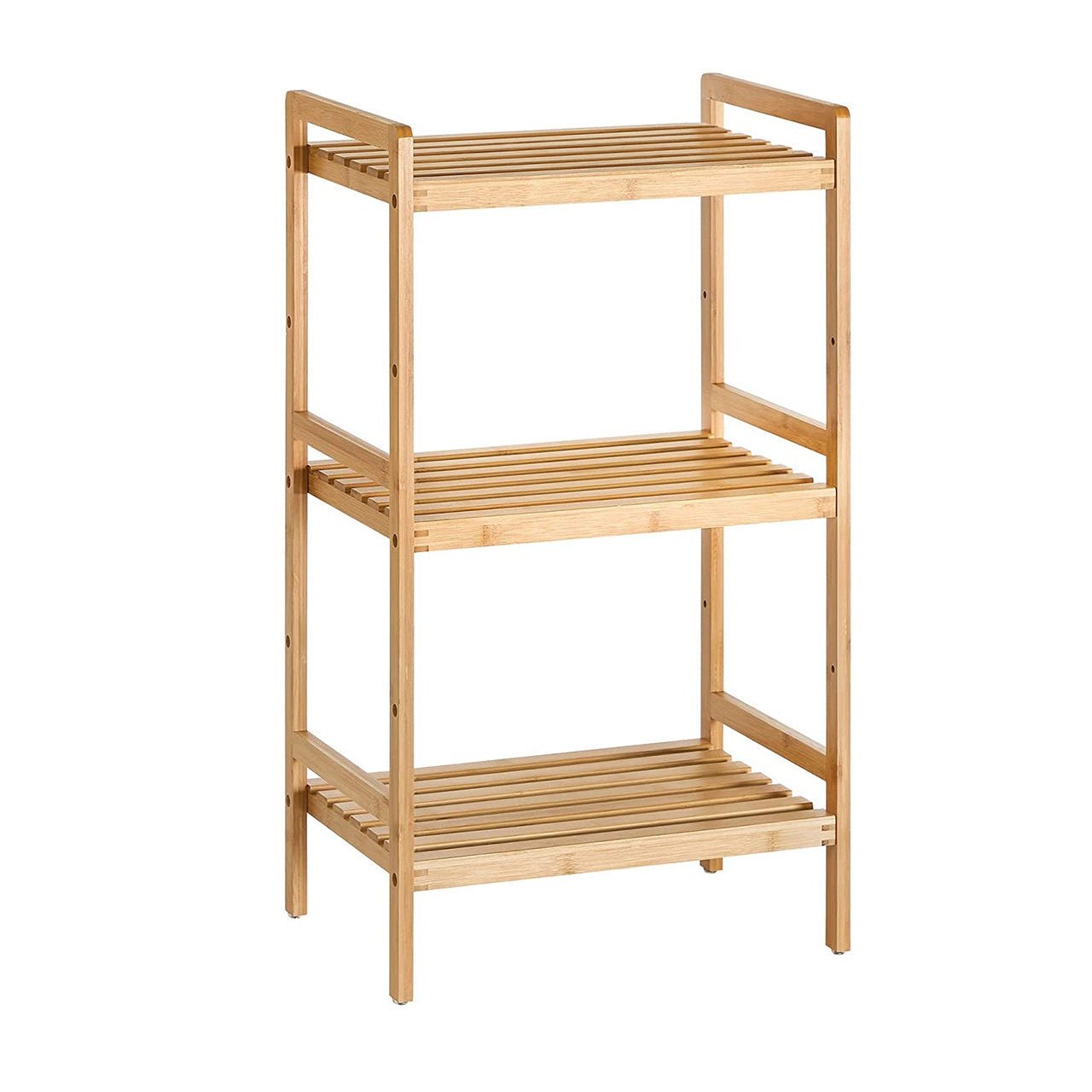 Songmics Μπαμπού Ραφιέρα 3 Επιπέδων - 45 x 31.5 x 80 cm - Natural - BCB073N01V1