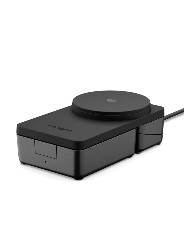 Spigen 3in1 Μαγνητικός Ασύρματος Φορτιστής MagSafe 25W Qi2.2 - ESSENTIAL EF323MQ - Black