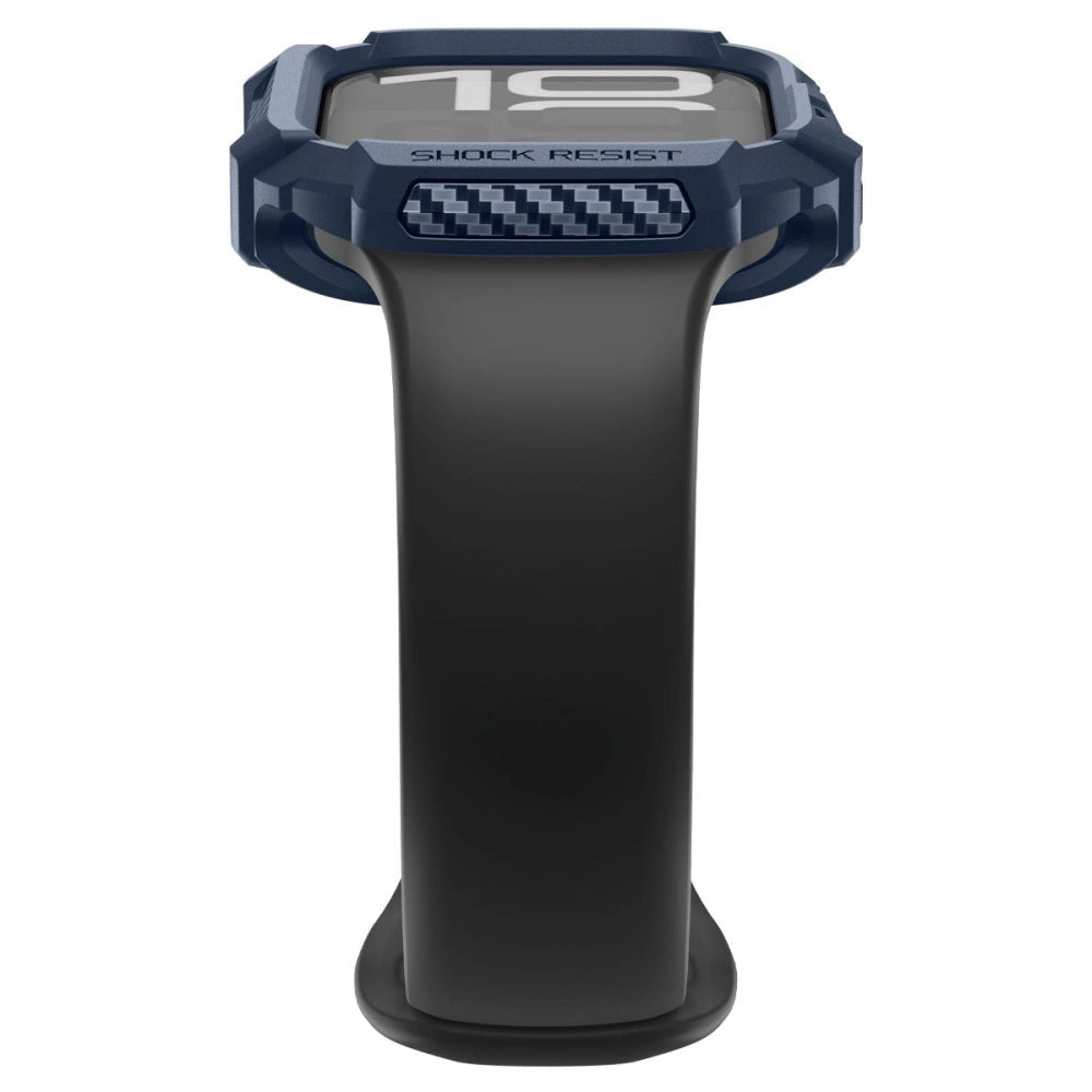 Spigen Θήκη Apple Watch 10/11 - 42mm - Rugged Armor V2 - Navy Blue