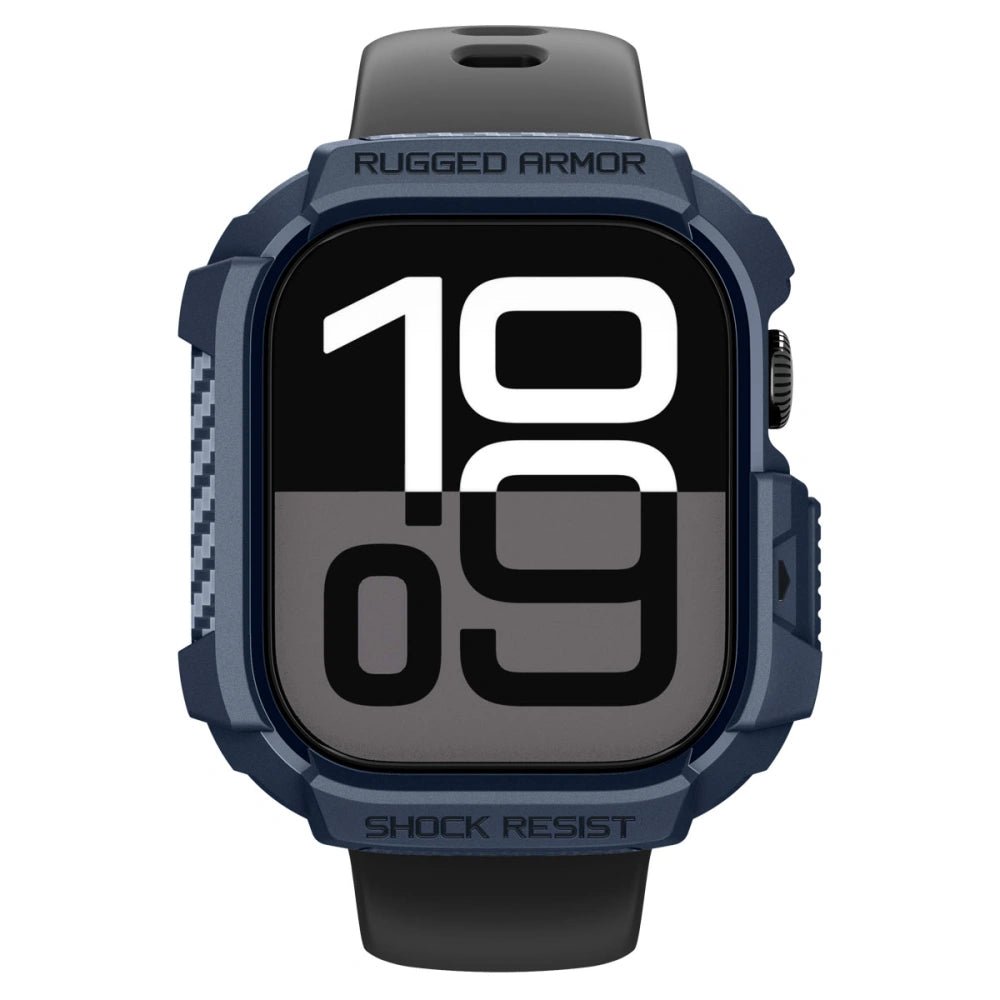 Spigen Θήκη Apple Watch 10/11 - 42mm - Rugged Armor V2 - Navy Blue