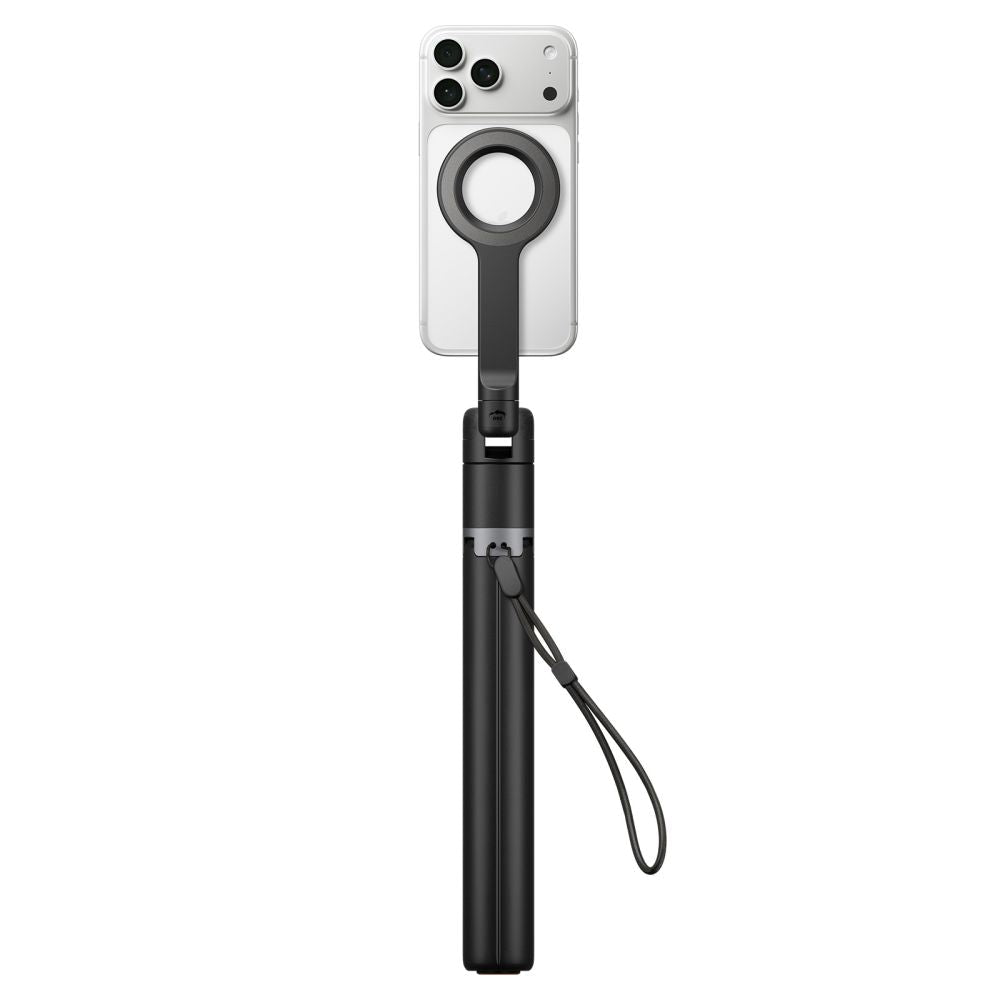 Spigen Ασύρματο MagSafe Selfie Stick με Τρίποδο και Bluetooth Τηλεχειριστήριο - S582W - Black
