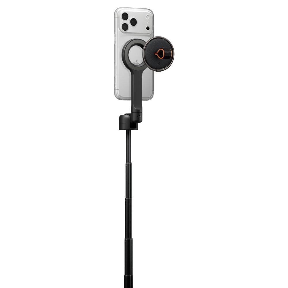Spigen Ασύρματο MagSafe Selfie Stick με Τρίποδο και Bluetooth Τηλεχειριστήριο - S582W - Black