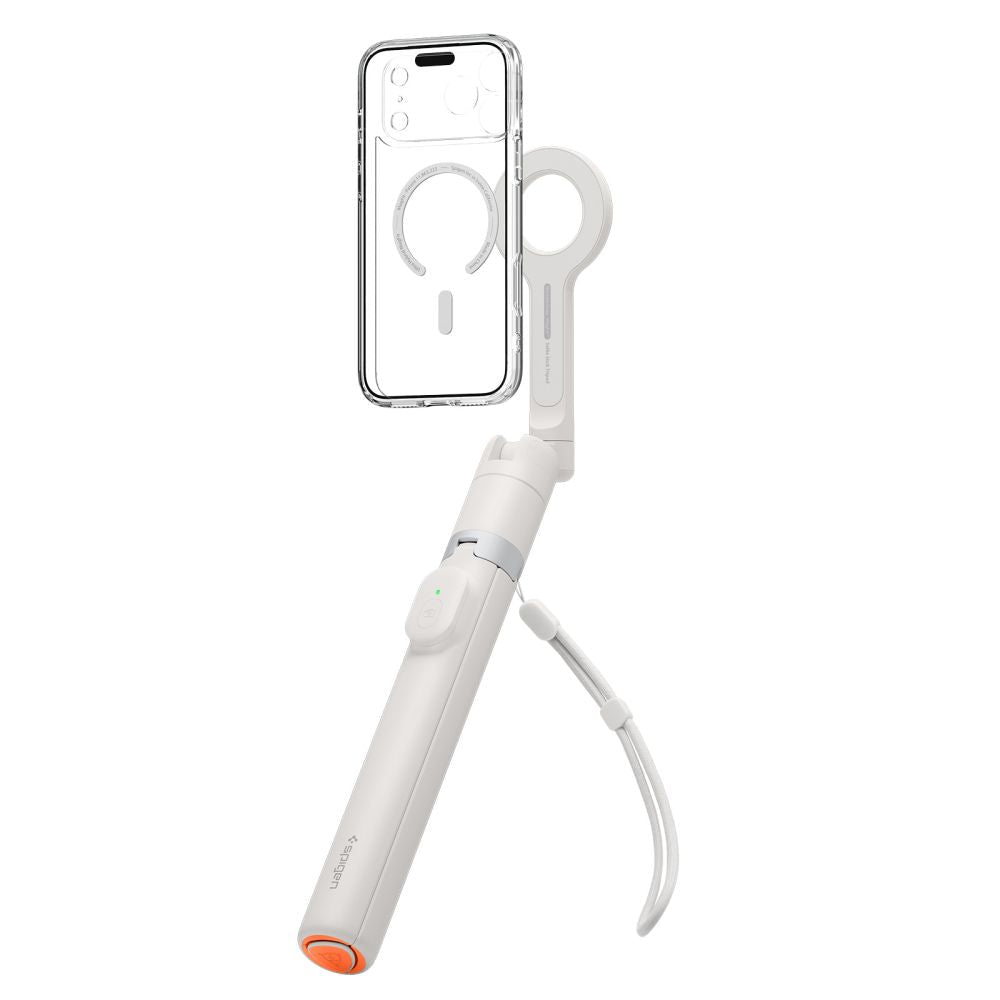 Spigen Ασύρματο MagSafe Selfie Stick με Τρίποδο και Bluetooth Τηλεχειριστήριο - S582W - Dune Beige