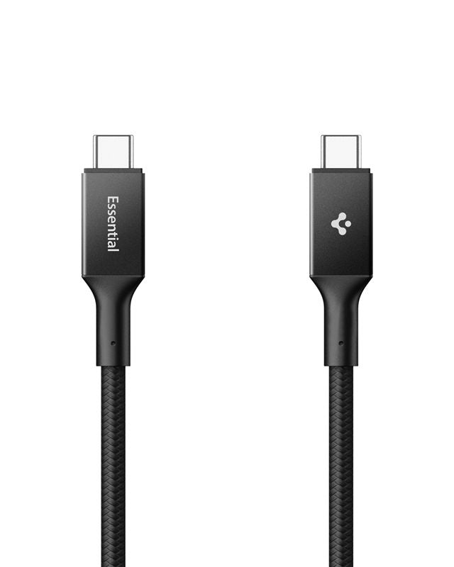 Spigen - Καλώδιο Γρήγορης Φόρτισης 240W Type C to Type C - 150 cm - EB24015CC Essential - Black