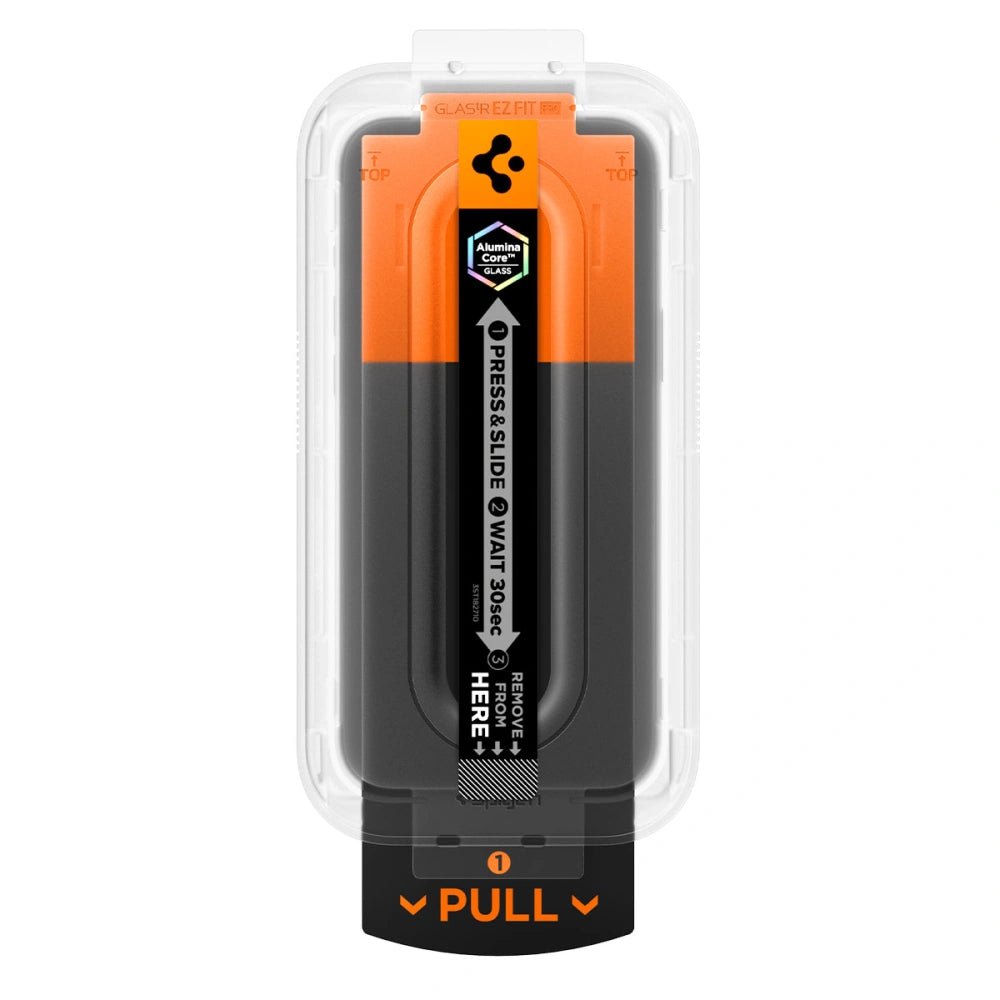Spigen iPhone 16 Pro Max / 17 Pro Max - Glas.tR EZ Fit Pro - Case Friendly Αντιχαρακτικό Γυαλί Οθόνης - Διάφανο