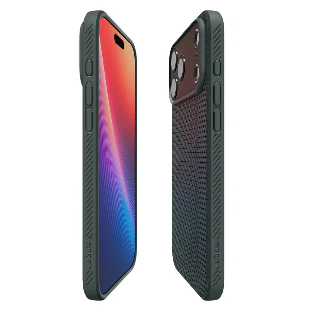 Spigen iPhone 17 Pro - Liquid Air - Θήκη Σιλικόνης - Abyss Green