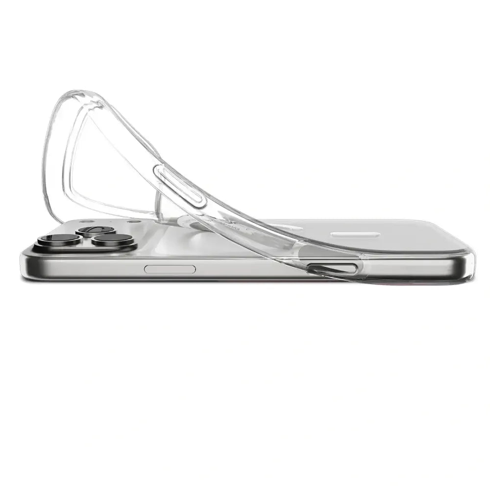 Spigen iPhone 17 Pro Max - Liquid Crystal Mag - Θήκη Σιλικόνης με MagSafe - Clear / White