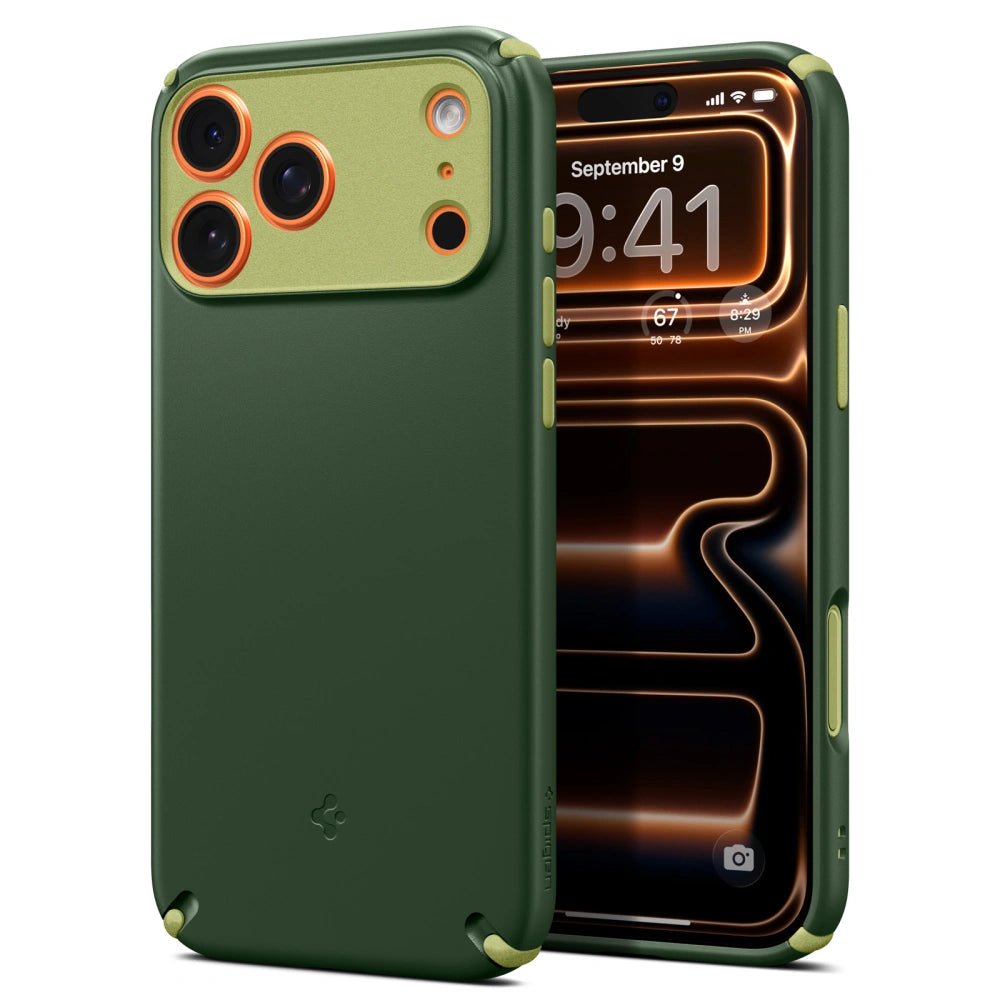 Spigen iPhone 17 Pro Max - Nano Pop Hybrid Mag - Σκληρή Θήκη με Πλαίσιο Σιλικόνης - Avo Green